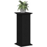  Stalak za biljke Crni hrast 33 x 33 x 80 cm Konstruirano drvo | shoptok.hr