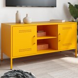 vidaXL TV ormarić žuta boja senfa 100,5 x 39 x 50,5 cm čelični Cijene