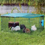 Trixie ograda za mlade životinje sa zaštitnom mrežom - 6 elemenata po Š 58 cm x V 38 cm