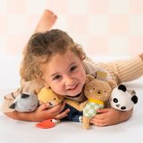Taf Toys Activity Toy Brendon the Bear viseća igračka kontrastnih boja s grickalicom 1 kom | shoptok.hr