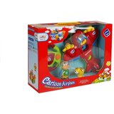 Baby R/C Airplane with Remote Control Steering Wheel Red | shoptok.hr