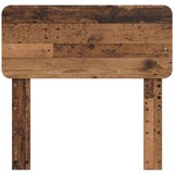  Uzglavlje s uzglavljem Staro drvo 75 cm Konstruirano drvo | shoptok.hr