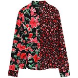 Desigual Bluza zelena / rdeča / črna | Shoptok.si