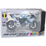 Metalni motor za igru sa zvučnim i svjetlosnim efektima 1:12 - srebrno/crni | shoptok.hr