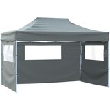  Sklopivi šator s 3 zida 431x291x315 cm antracit | shoptok.hr
