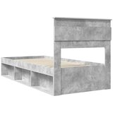  Konstrukcija postelje Beton 90 x 200 cm Masivno borovo les, (5000121233) | Shoptok.si