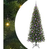 vidaXL Umestno božično drevo med 300 LED Zelena 180 cm PE in PVC | Shoptok.si