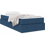  s madracem i skladištem Plava 90 x 190 cm Poliester | shoptok.hr