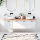  Kopalniški pult svetlo rjav 180x50x4 cm obdelan trden les | Shoptok.si
