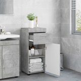  Set ormarića za kupaonicu TULUM Betonski sivi 37 x 31,5 x 82 cm | shoptok.hr