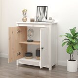  Komoda bijela 70 x 35 x 80 cm od masivne borovine | Eponuda.com