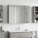  Kopalniška ogledalna omara Siva Sonoma 60 x 14,5 x 50 cm, (5000233207) | Shoptok.si