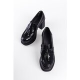 Capone Outfitters Round Toe Tassel Medium Heeled Women's Loafer | shoptok.hr