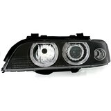 Oem Kristalni farovi Angel Eyes BMW E39 (95-00), Crni | Eponuda.com