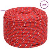  Višenamjensko pomoćno uže 10 mm 25 m Crvena PP - Crvena 10 mm 25 m | shoptok.hr