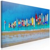  Slika - Colourful Boats (1 Part) Narrow 135x45 Cijene
