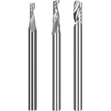 TwoTrees HRC55 3.175mm tungsten steel end mills downcut set of 3 Cene