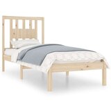  Posteljni okvir iz trdnega lesa 90x190 cm, (20907137) | Shoptok.si