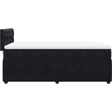  Box spring krevet s madracem crni 90x190 cm baršunasti | shoptok.hr