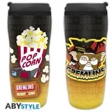 travel mug - gremlins - gizmo pop corn