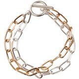 Urban Classics Accessoires Two-tone gold/silver layered bracelet Cijene