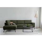Scandic Tamno zelena kutna garnitura od šenila (s lijevim kutom/u obliku slova L) Amsterdam – | shoptok.hr