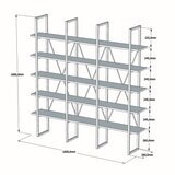 Hanah home Polica 160x160x26cm Orah | Eponuda.ba