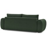 Bobochic Paris Tamno zelena sklopiva sofa od samta 257 cm Lucien – | shoptok.hr