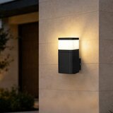 Brilagi Spoljna zidna lampa sa utičnicom SCHUKO PILLAR 1xG9/11W/230V IP44 crna | Eponuda.com