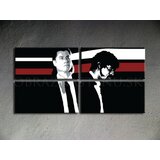Ručno slikane slike na platnu pop art pulp fiction