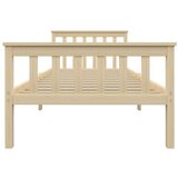  Za krevet od masivne borovine svjetla 100 x 200 cm | shoptok.hr