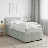  Boxspring krevet s madracem 90 x 190 cm Baršun | shoptok.hr
