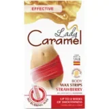za depilaciju s voskom Lady Caramel Tijelo Strawberry – 16 kom