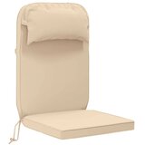  Jastuk za sunčanje 100% poliester Krem 55 x 124 x 5 cm - Krem Melange | shoptok.hr