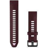 Garmin remen za sat QuickFit 20 mm, silikon boje tamne trešnje / prljavo ružičasti | shoptok.hr