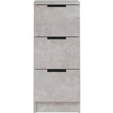  Komode 2 kosa betonsko sive 30x30x70 cm konstruiran les, (20653972) | Shoptok.si
