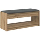  Klupa za cipele s jastučićem Hrast artisan 103 x 38 x 45 cm | shoptok.hr
