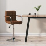  Barski stolac od tkanine smeđi | shoptok.hr