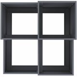  Vrtna saksija Antracit 100 x 100 x 60 cm Čelik | shoptok.hr