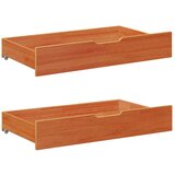  Dnevna postelja 3 pcs Voskast rjav Masivno borovo les, (5000121227) | Shoptok.si
