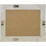 vidaXL stensko ogledalo v baročnem stilu 50x40 cm srebrno | Shoptok.si