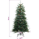  Umjetno božićno drvce s nogom 150 cm PE i PVC Zelena | shoptok.hr