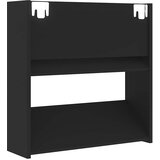  Zidni ormarići za cipele 4 kom crni 60 x 18 x 60 cm drveni | shoptok.hr