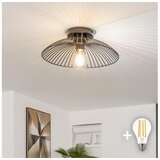  Brilagi - LED plafonski luster CERIA WIRE 1xE27/40W/230V, prečnik 38 cm, crne boje | Eponuda.com