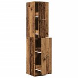 vidaXL Lekarniška omara starinski les 30x41x174,5 cm inženirski les, (5000152658) | Shoptok.si