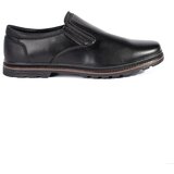 Shelvt Men's slip-on shoes black Cene