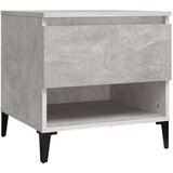 vidaXL stranska mizica 2 kosa betonsko siva 50x46x50 cm inženirski les | Shoptok.si