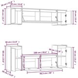 TV omarica 6 kosov trdna borovina, (20729970) | Shoptok.si