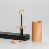  Brilagi - Reflektor SELE 2xGU10/30W/230V crna/dekor hrasta | Eponuda.com