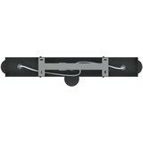  Stropni reflektor s reflektorima Crna 38 x 6,5 x 11,5 cm Metal | Eponuda.ba